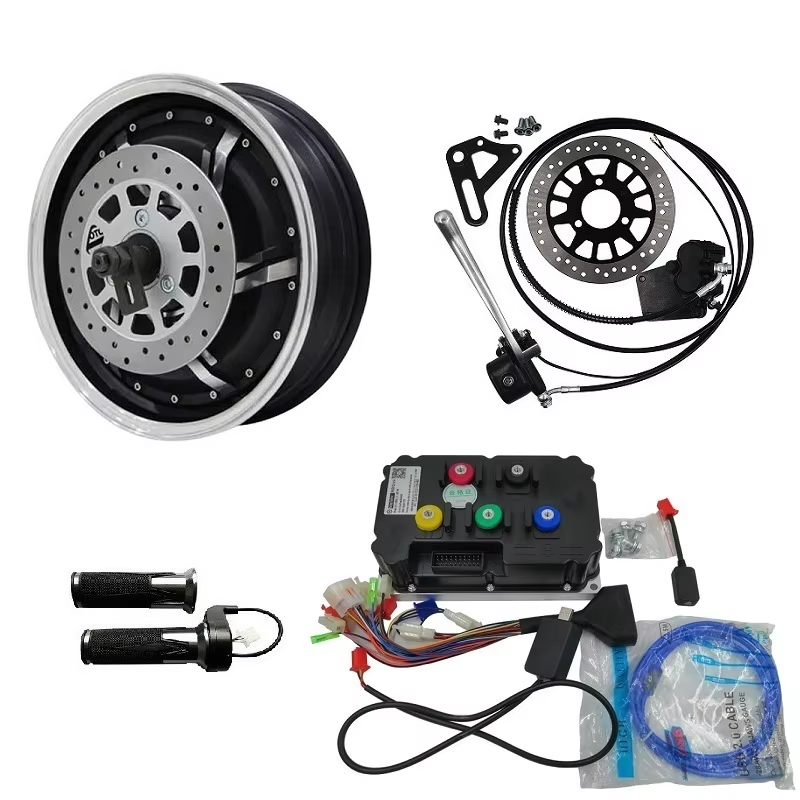 Fardriver Nd72850 Controller - 13inch 6000W Electric Motorcycle Hub Motor
